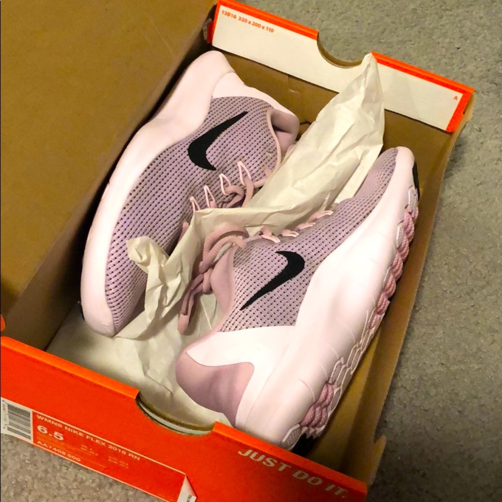 Nike Flex Running Shoes Plum/Pink